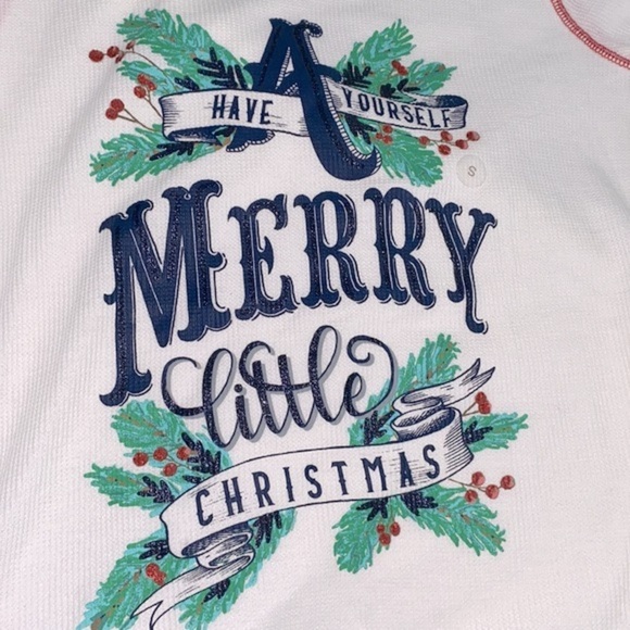 Merry Christmas thermal top size small new without tags - Picture 5 of 6
